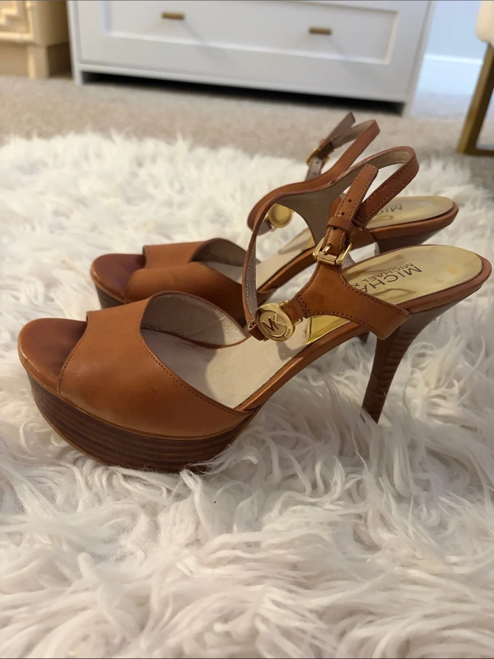 Michael Kors brown heels